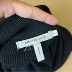 Avec Les Filles  Black Ruffle Sweater Photo 5