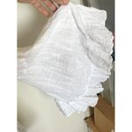 C.M.C Womens Blouse Top Sz Small Bohemian Ruffle Flare Slit Sleeves High Low Photo 3