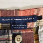 Ralph Lauren Sport Womens Plaid Shorts Sz:2 Red Photo 1