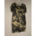 Sanctuary Social Standard By Green Tie Dye Short Sleeve T-shirt Dress L Photo 1