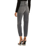 Mother Women’s Plus Size 33 The Wrapper Patch Springy Ankle Jeans Gray Photo 2