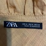 ZARA  Brown One-Shoulder Blouse Photo 3