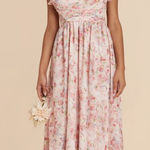 Birdy Grey  Michelle Dress Pink Falling Petals Size S  Photo 0