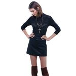 Free People Linen Embroidered Primrose Tee in Black Small Witchy WhimsyGoth Photo 4