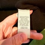 Eliza J  Striped Knit Sweater‎ Dress Women’s Size Medium Green Black Pockets Photo 3