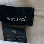 Wet Seal White Off The Shoulder Crop top Photo 1