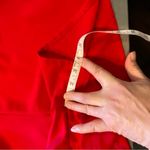 Red high waisted mini shorts , dress shorts Size M Photo 6