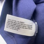 NWT Isabel by Ingrid + Isabel Maternity Navy Blue Crop Top Size Small Photo 4