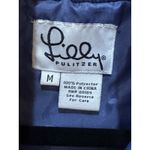 Lilly Pulitzer Women vintage lightweight Mira quilted blue vest size Medium Photo 5