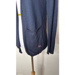 Maje  Navy Silk Cashmere Cardigan Photo 5