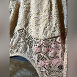 Party Dress Elegant Ecru Lace Dress, medium, satin bow and flowy lined bottom Photo 2