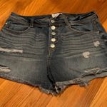 Ivy+Main  High Waisted Jean Shorts Photo 0