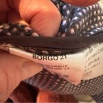 Giorgio Armani Double Breasted Borgo 21 Wool Tweed Blazer Women's 10 Gray Pink Photo 11