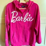 Hot Pink Barbie Hoodie Size Medium Photo 0