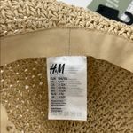 H&M  Natural Straw Hat with Shell Detail Photo 6
