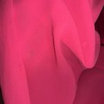 Sheer Hot Pink Flowy Lightweight Top Photo 5