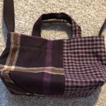 Madewell mini crossbody tote in mixed plaid Photo 4