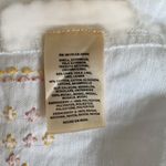 Holding Horses  Anthropologie White Linen Fruit Salad Dress size small Photo 11