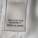 Stylus blue geo glat front chino shorts size 6 Photo 8