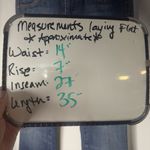 7 For All Mankind  Jeans Pink A Pocket Bootcut Distressed Women’s Size 24 Photo 2