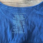 Anthropologie  Navy Blue Ribbed Bralette Size Large NWT Photo 3