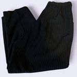 Briggs New York  women's dress pants black with silver accent stripe, size 12P Photo 2