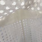 Anthropologie VINEET BAHL Dress SZ Petite Medium NWT Eyelet Halter Bridal White Photo 13