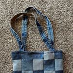 Handmade denim tote bag Women's Blue Bag Photo 1