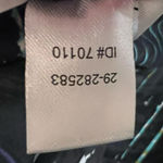 Loft Ann Taylor   Multi-Color Abstract Stripe Print Cap Sleeve Blouse Size XL‎ Photo 11