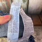 ZARA  Paper Bag Waist Medium-Wash High-Waist Shorts with Belt Size 10 Photo 4