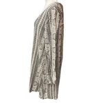 Roxy  April‎ Morning Long Sleeve V Neck Boho Pullover Mini Dress Size Medium NWT Photo 6