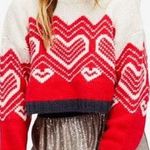 Free People Heart Cropped Sweater  Photo 0