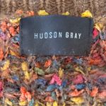 Hudson Gray Cozy Multicolor Crew Neck Sweater Photo 1
