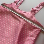 VINTAGE‎ SANTE Pink & White Polka Dot Slip Nightgown Chemise Nighty Size Medium Photo 6