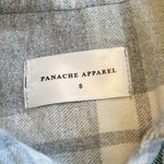 Panache Apparel Grey Plaid Button Photo 12