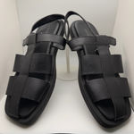 Free People  Black Leather Women's Sandals Photo 0