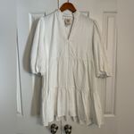 Emily McCarthy Dress Women’s White Frankie Mini Size Medium Photo 2