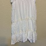 Indulge White babydoll mini dress  sz M bridal shower casual bridal engagement Photo 7
