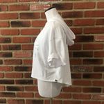 X By Gottex  Cropped White Hoodie sz S Photo 3