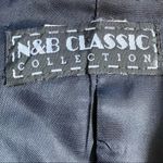 Vintage 1990s N&B Classic Wool and Mohair Plaid Jacket Size M Photo 7