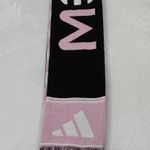 Adidas Lionel Messi Inter Miami Soccer Futbol Club Pink/Black Scarf Scarves OSFM Photo 0