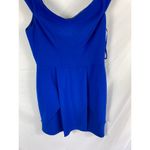 Adelyn Rae  Off Shoulder Royal Blue Dress Size Medium Photo 3