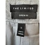 The Limited Y2K  Drew Fit PREPPY Business Casual Low Rise Gray Trousers Size 0 Photo 2