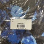 Area Stars New Floral Print Work Pants Trousers Hannah Black Blue Size XL Photo 15