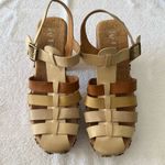 Kork-Ease KORKS Willow Brown Strappy Chunky Heel Platform Sandals US 8 Photo 0