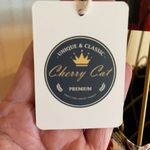 Cherry Cat XL Vintage Retro Floral High Waisted Underwire Bikini Two Piece Red Photo 6