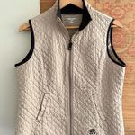 Oleg Cassini Vintage  Tan Quilted Lightweight Vest Photo 0