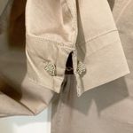 Liu Jo women's 25 slit ankle embellished heart crystals stretchy khaki trousers Tan Photo 2