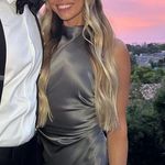 Reformation NWT Casette Silk Dress In Shale 10 Photo 0