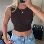 Aritzia Babton High Neck Tank Top Photo 0